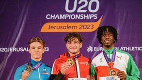 Europeus sub-20: Sisínio Ambriz conquista medalha de bronze 