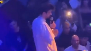 Gritaram por Shakira em evento da Kings League e Piqué reagiu assim