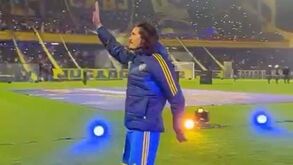Assim foi a apresentação de Cavani no Boca Juniors 