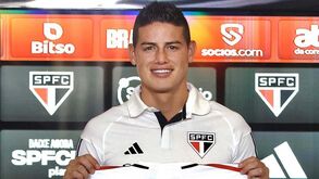 James Rodríguez solta palavrão em plena apresentação no São Paulo