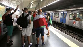 JMJ: Cerca de 300.000 pessoas utilizaram o Metro de Lisboa até às 17 horas