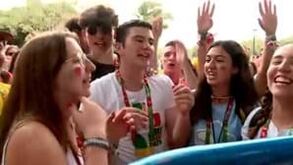 «Esta é a juventude do Papa»: jovens entusiasmados com a chegada do Papa Francisco
