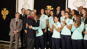 Marcelo Rebelo de Sousa recebe as Navegadoras no Palácio de Belém