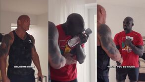 Emocionante: 'The Rock' ofereceu casa a lutador do UFC que dormia no sofá do ginásio
