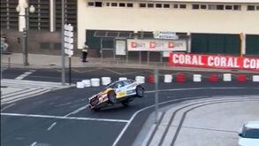 Valente susto para Bernardo Sousa no arranque do Rali Vinho Madeira