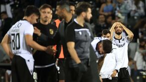 Cadeiras voaram no final do V. Guimarães-NK Celje