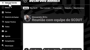 Botafogo contrata e anuncia jovem avançado com ajuda do... Football Manager