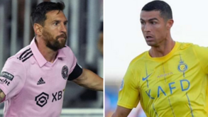 Despique entre Messi e CR7 continua mesmo à distância