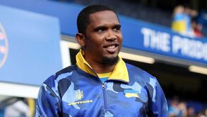 Forma física de Eto'o em jogo solidário dá que falar nas redes sociais