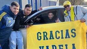 Adeptos do Boca Juniors fazem mais de 1.700 quilómetros para se despedirem de Alan Varela