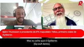 Afinal, como se diz Gyökeres? «Acho que é Gy-ouh-keres»