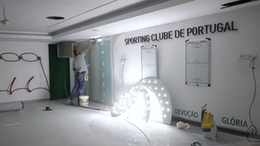 Melhoramentos em Alvalade continuam a todo o gás: Sporting mostra mudança nos balneários