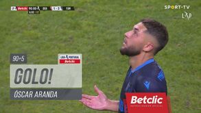 Do Real Madrid para dar vitória ao Famalicão em Braga: Aranda com estreia de sonho