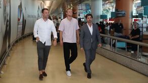 Hjulmand já está em Lisboa para reforçar o Sporting: «Estou muito feliz por estar aqui»