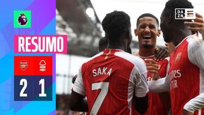 Arsenal arranca Premier League a ganhar: o resumo do jogo com o Nottingham