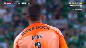 Adán hesitou na saída, Essende aproveitou e Vizela reduziu em Alvalade