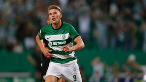 Gyökeres em grande: sueco do Sporting bisou em 82 segundos