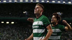 Gyökeres chegou, bisou e encantou: sueco rebenta a escala na estreia