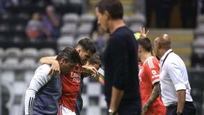 Baixa no Benfica: Jurásek pára um mês