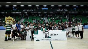 Sporting conquista o troféu Stromp
