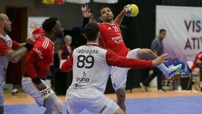 Benfica-Veszprém, 23-37: lutas inglórias