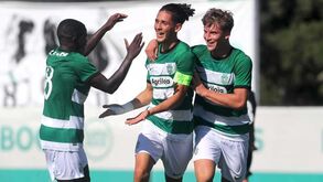 Sporting goleia Académica (4-1) em Alcochete