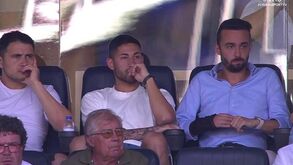 Alan Varela na bancada do Dragão
