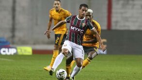 Diogo Salomão a treinar com os sub-23 do Estrela