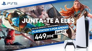 PS5 anuncia um desconto temporário 
