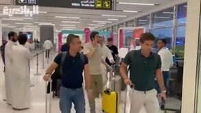 A chegada de Otávio a Riade para assinar com o Al Nassr 