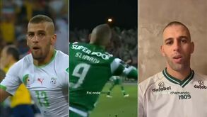 «O verde e o branco fazem parte da minha vida»: Slimani já fala como jogador do Coritiba