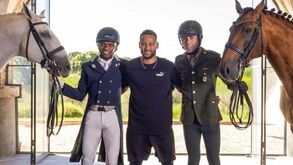 Neymar promove cavalos portugueses