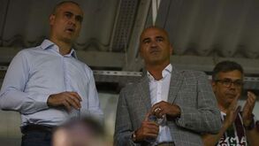 Roberto Martínez assistiu ao Estrela-Estoril na Reboleira