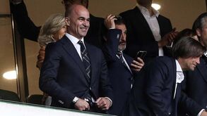Roberto Martínez volta a Alvalade para ver Pote e Paulinho