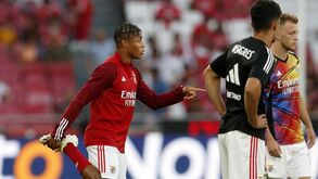 «Foi bom em Lisboa»: A reação da mulher de Neres ao ver o extremo no banco do Benfica