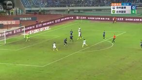 28 passes, quase dois minutos com bola... e golo: equipa de Ricardo Soares dá 'lição' de futebol na China
