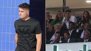 Chegou a meio da tarde a Lisboa e já está em Alvalade: Fresneda assiste ao Sporting-Famalicão