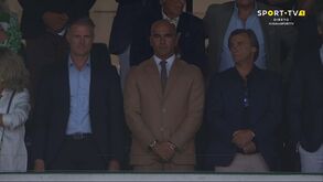 Roberto Martínez tira últimas notas