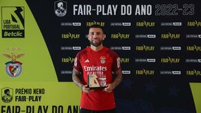 Benfica recebeu Prémio Neno Fair-Play