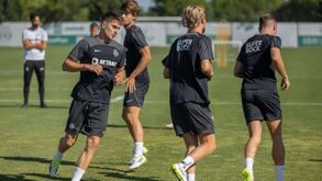 Sporting prepara deslocação a Braga com uma baixa e Fresneda em pleno