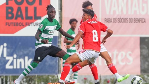 SPORTING E BENFICA TRIUNFAM COM GOLEADAS NA LIGA REVELAÇÃO SÉRIE B