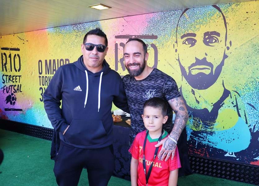 Futsal Ricardinho apadrinha torneio de rua na Maia