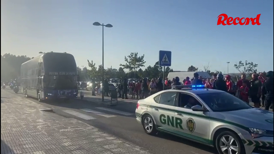 Dragões já se encontram no estádio que vai servir de palco para a disputa da Supertaça 2023