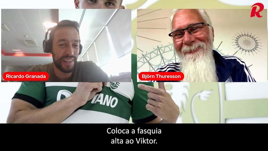 Björn Thuresson, presidente do clube sueco onde o avançado começou a jogar futebol
