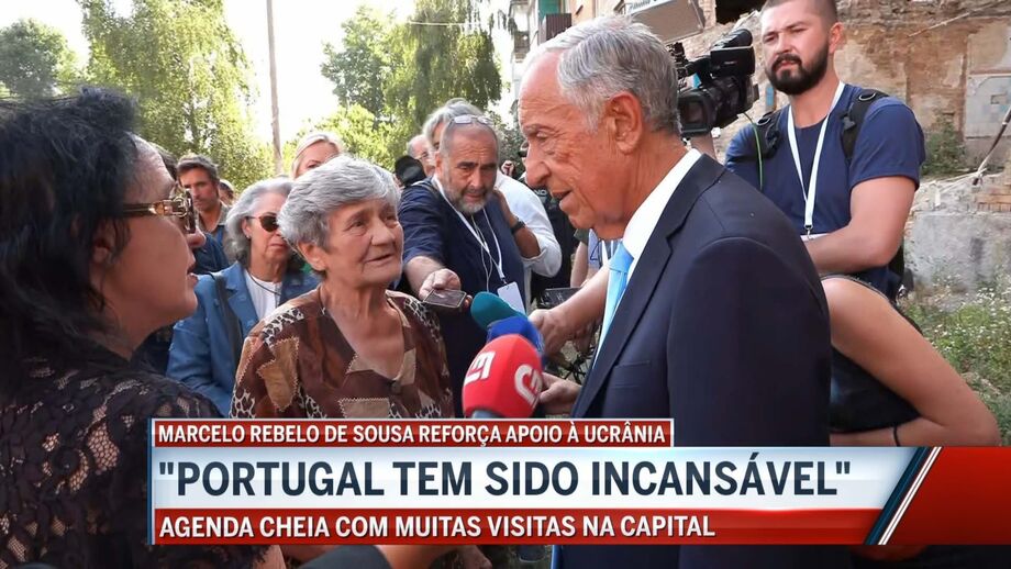 Televisão do "Correio da Manhã" voltou a subir e obteve 5.9% de share médio no dia da visita de Marcelo Rebelo de Sousa à Ucrânia
