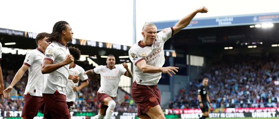 Burnley-Man. City, 0-3: Haaland está de volta