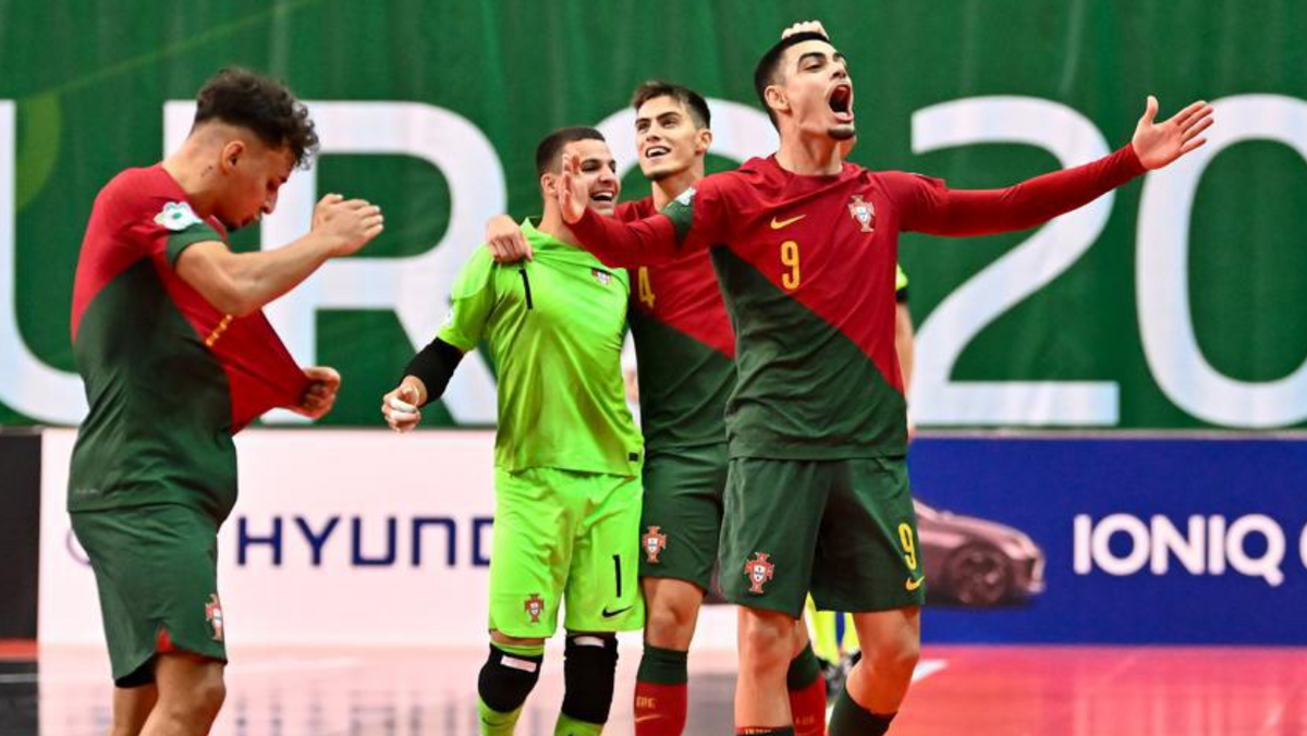 Portugal conquista Europeu sub-19 de Futsal