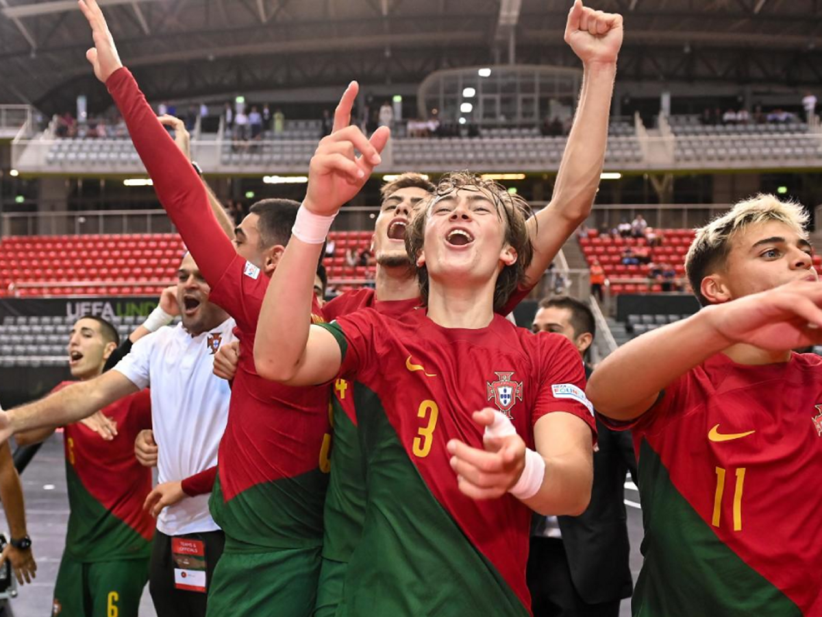 Portugal conquista Europeu sub-19 de Futsal