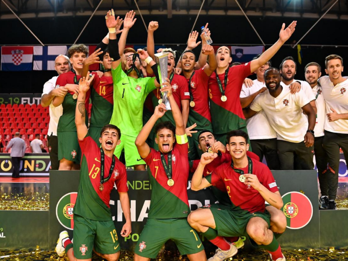 Portugal conquista Europeu sub-19 de futsal pela primeira vez