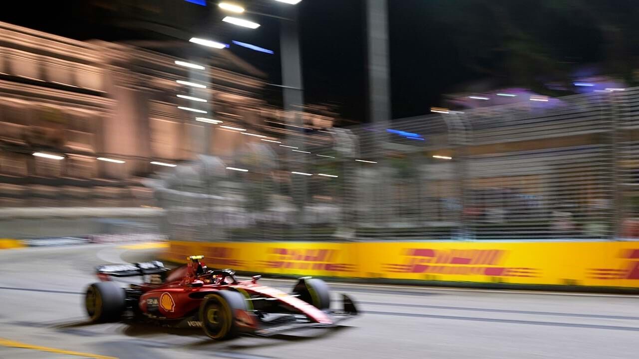 F1 AO VIVO  Terceira sessão de treino livre para o GP de Singapura